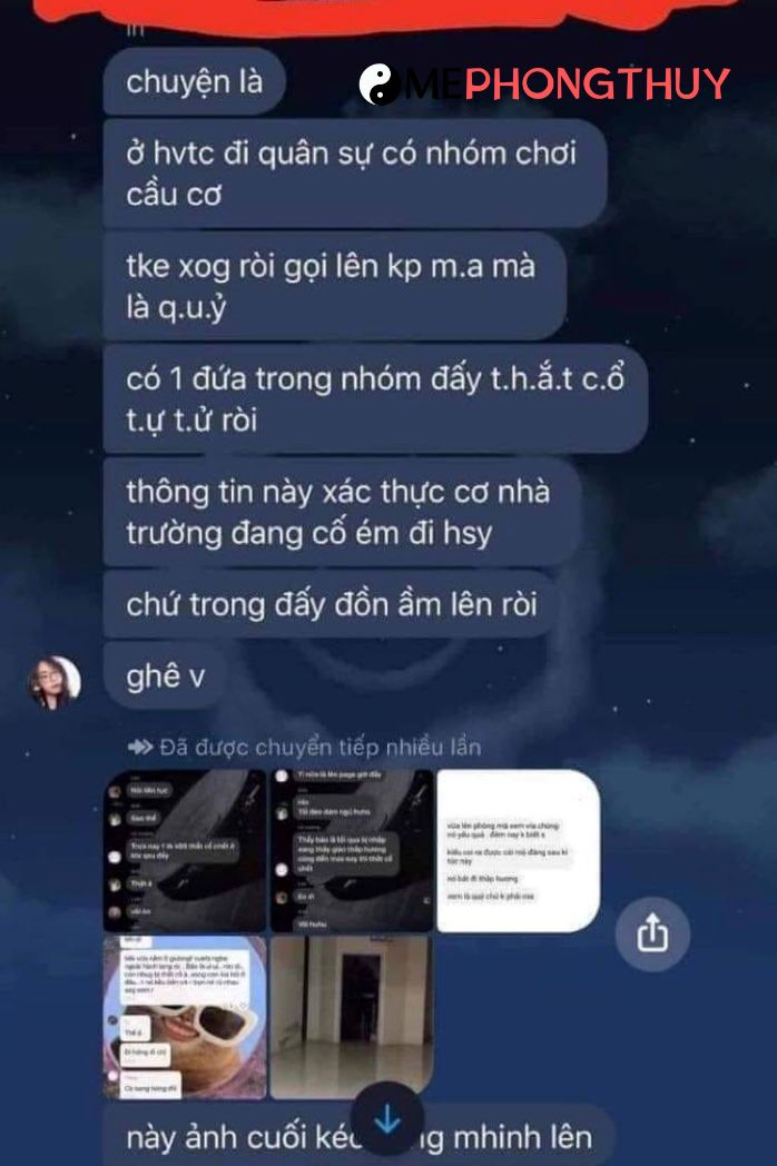 Trang tin nhắn được chia sẻ tràn lan trên Facbook chưa được kiểm chứng