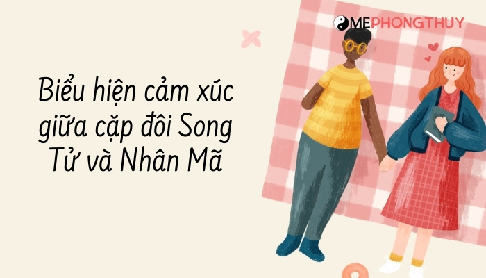 Biểu hiện cảm xúc giữa cặp đôi Song Tử và Nhân Mã