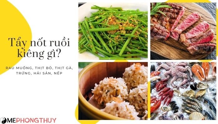 Tẩy nốt ruồi kiêng gì