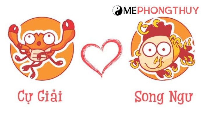 Nữ Cự Giải với nam Song Ngư