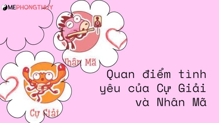 Quan điểm tình yêu của Cự Giải và Nhân Mã