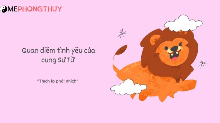 Quan điểm tình yêu của cung Sư Tử