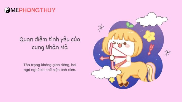 Quan điểm tình yêu của cung Nhân Mã