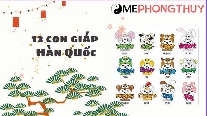 12 con giáp Hàn Quốc