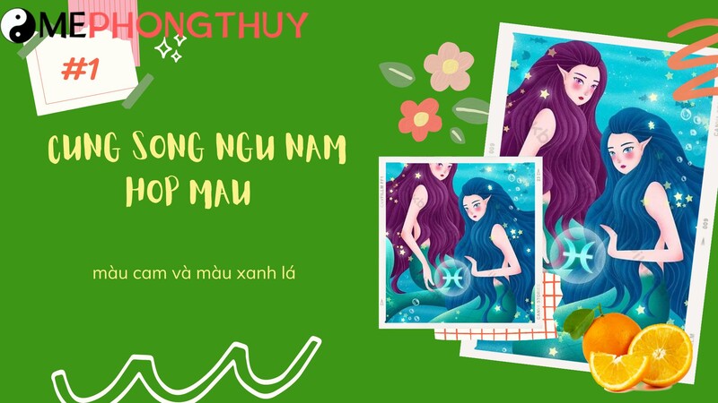 Cung Song Ngư nam hợp màu gì