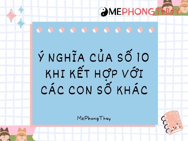 số 10 có ý nghĩa gì