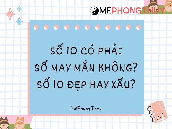 số 10 có ý nghĩa gì