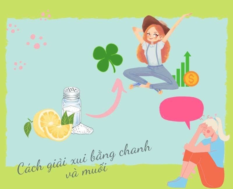 Cách giải xui bằng chanh với muối