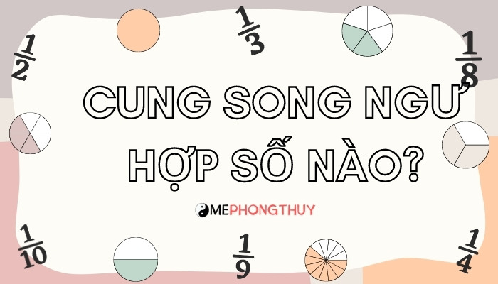 Cung Song Ngư hợp số nào