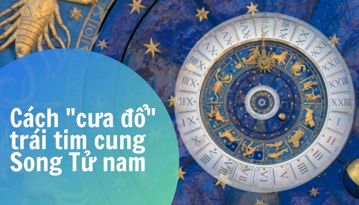 Cách "cưa đổ" trái tim cung Song Tử nam