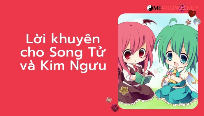 Lời khuyên cho các cặp đôi Song Tử và Kim Ngưu