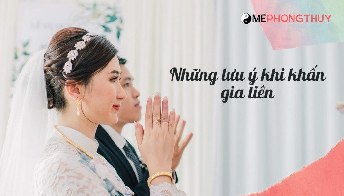 Những lưu ý khi khấn gia tiên