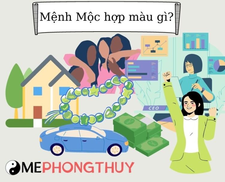 Mệnh Mộc hợp màu gì