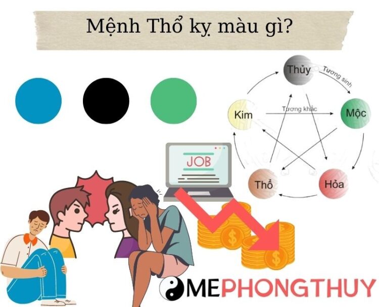 Mệnh Thổ kỵ màu gì