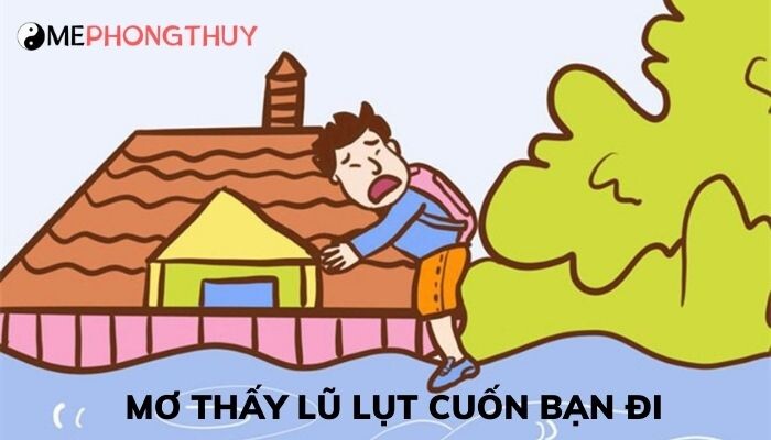 Mơ thấy nước lũ cuốn bạn đi