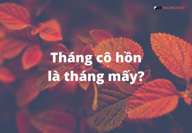 Tháng cô hồn là tháng mấy?