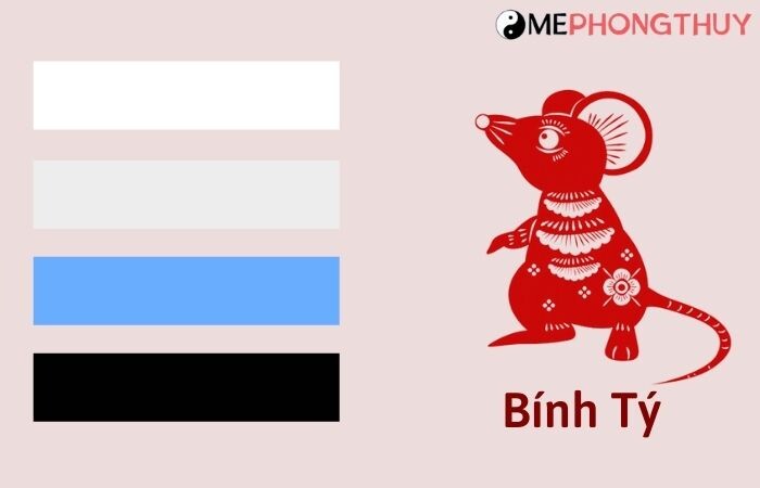 Tuổi Bính Tý hợp màu gì