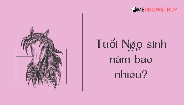 Tuổi Ngọ sinh năm bao nhiêu