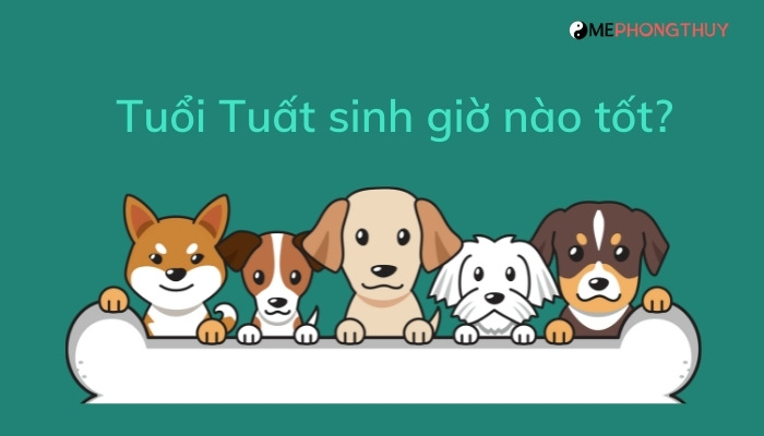 tuổi tuất sinh giờ nào tốt