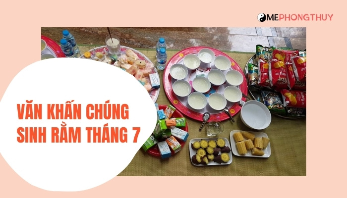 Văn khấn chúng sinh rằm tháng 7