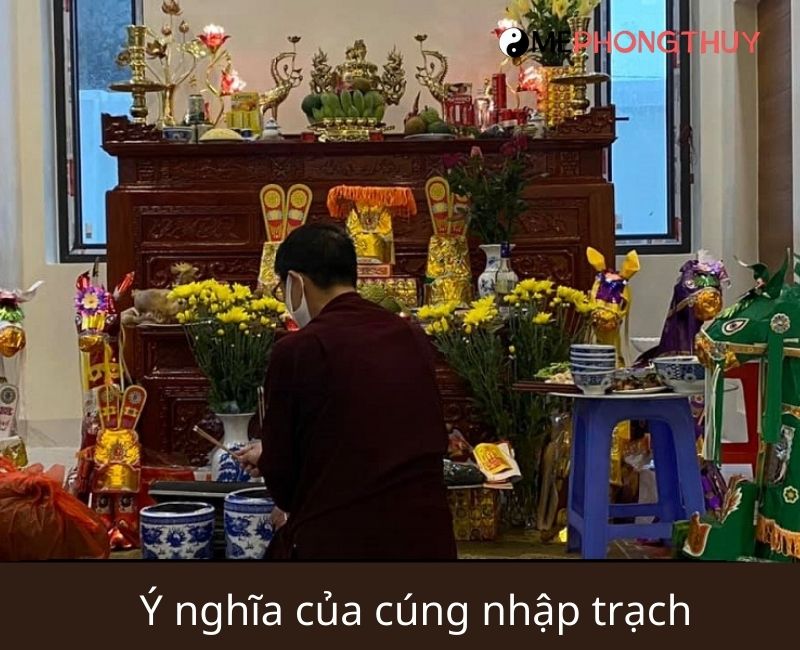 Ý nghĩa của nghi lễ nhập trạch chuyển về nhà mới thuê