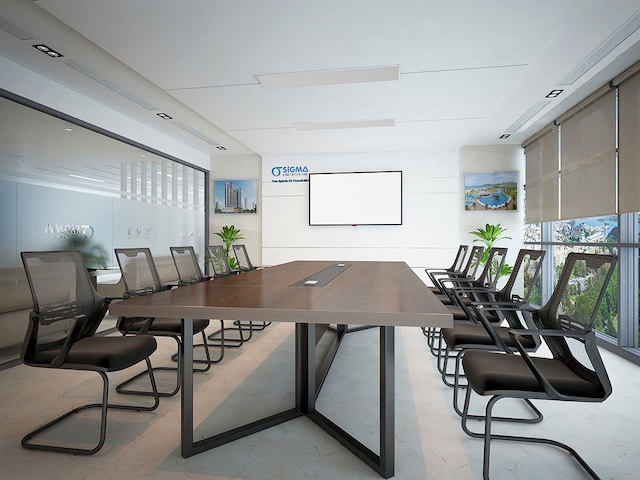 Kích thước ghế phòng họp tiêu chuẩn mới nhất 2024
