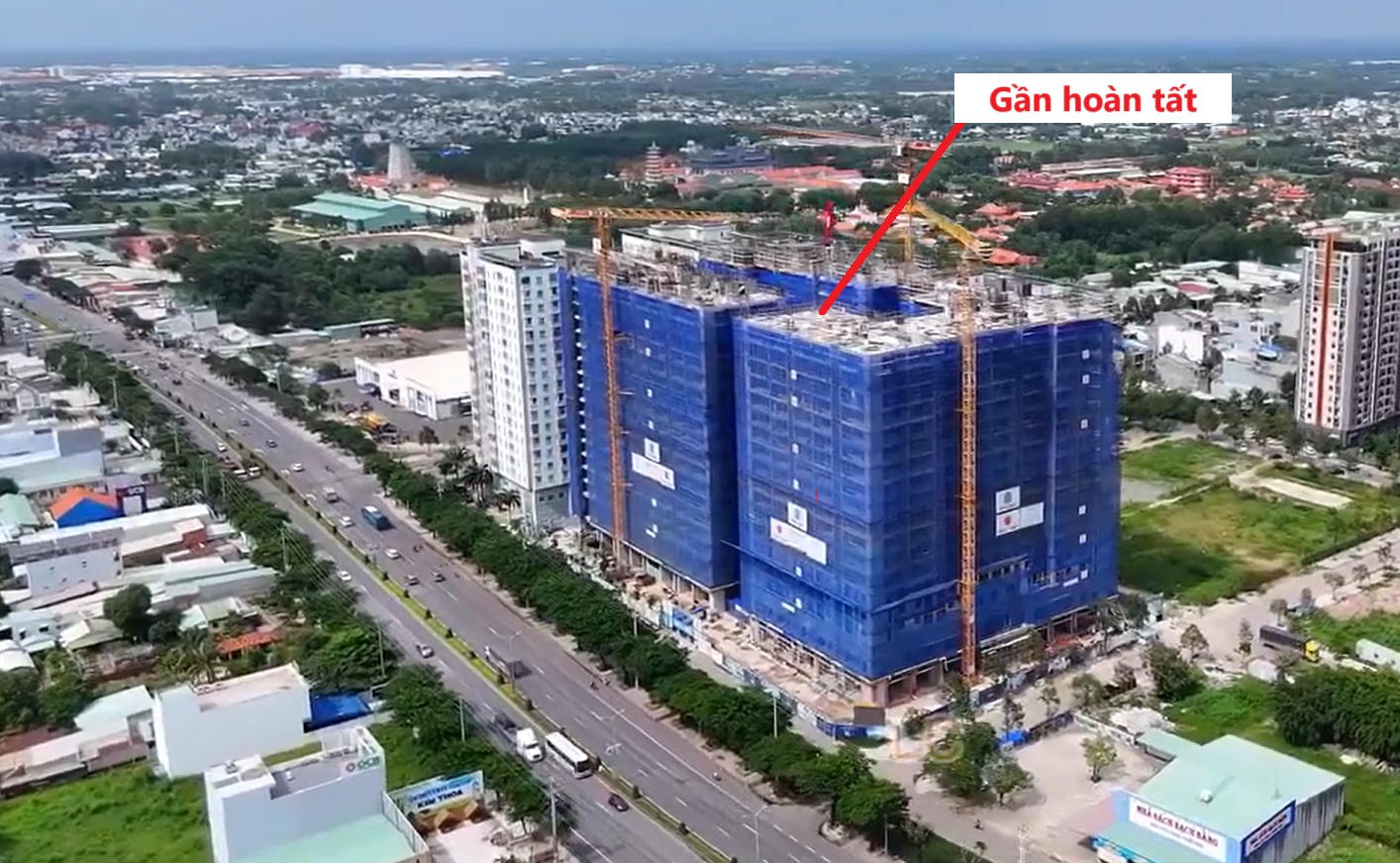 Tiến độ xây dựng Citymark Residence đã đến bước cất nóc