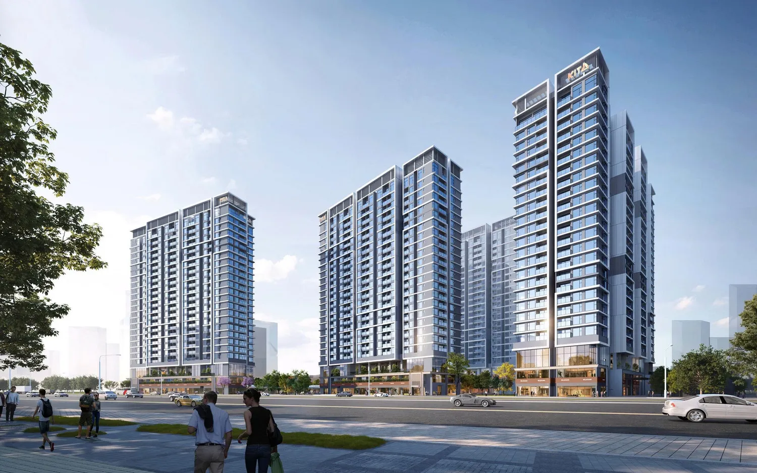 Phối cảnh dự án Ansana By Kita Võ Văn Kiệt