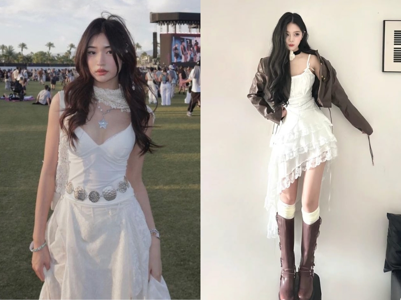Mặc váy suông đi concert vừa xinh vừa dễ chịu